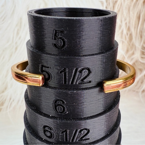 Vintage Sergio Lub California, two toned Cuff Bracelet - Picture 5 of 9